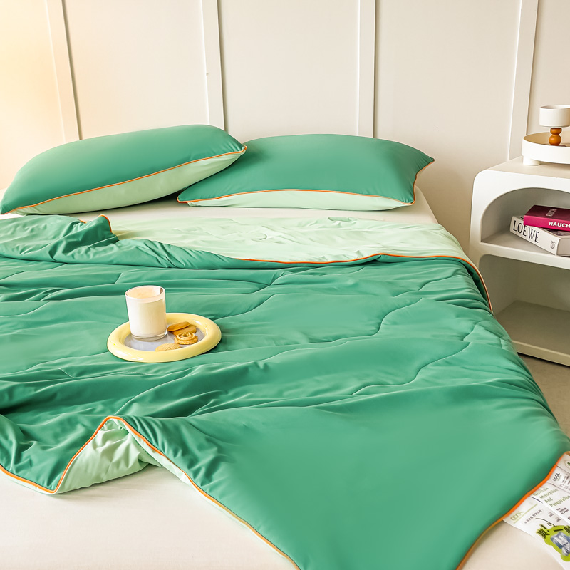 91家纺网 家纺一手货源 找家纺 （总）2024新品天山锦凉感丝夏被空调被夏凉被被子被芯