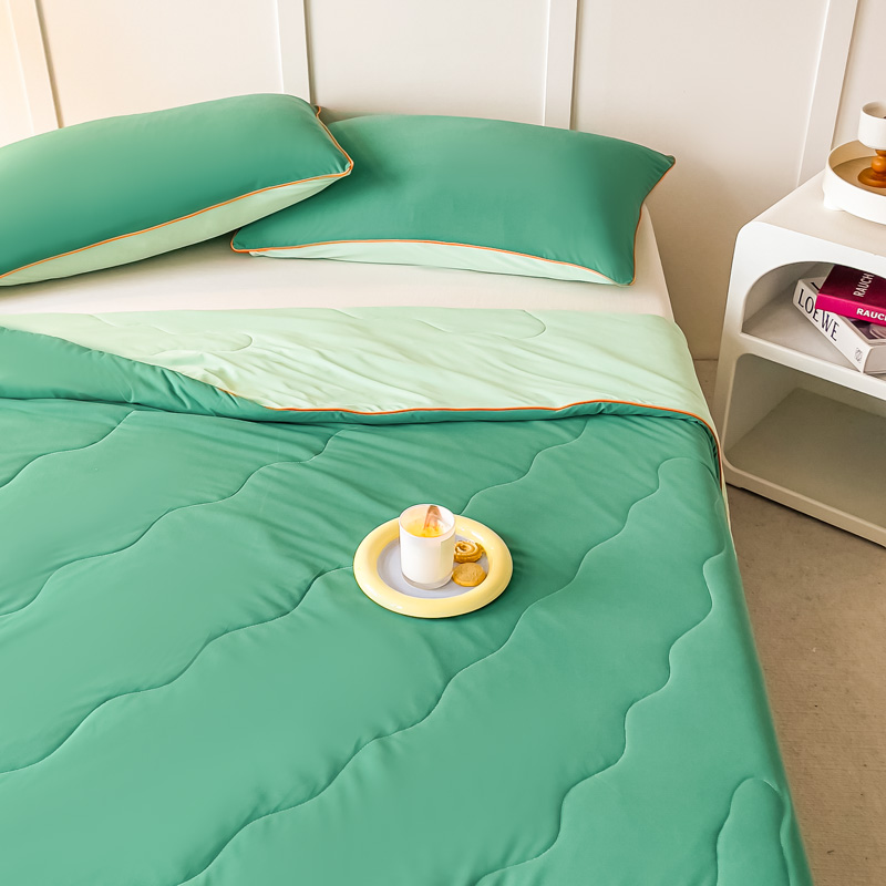 91家纺网 家纺一手货源 找家纺 （总）2024新品天山锦凉感丝夏被空调被夏凉被被子被芯