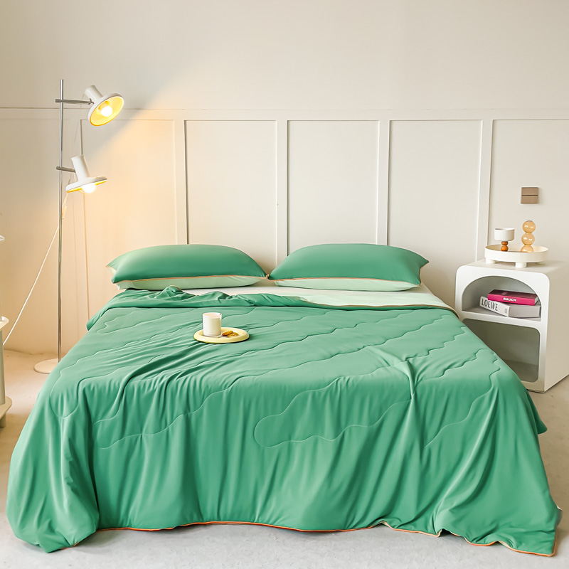 91家纺网 家纺一手货源 找家纺 （总）2024新品天山锦凉感丝夏被空调被夏凉被被子被芯