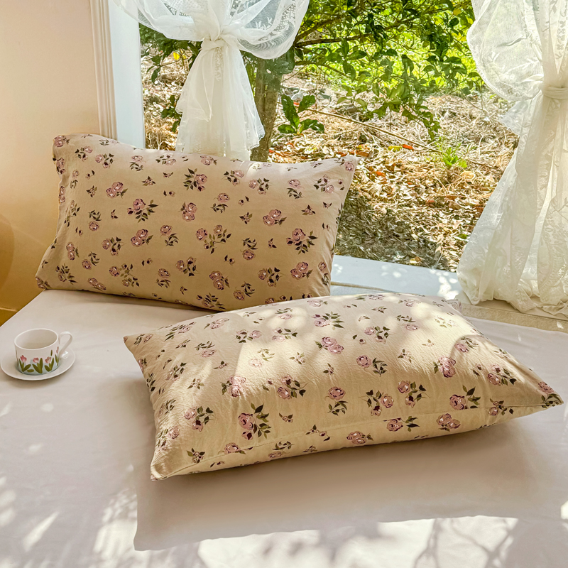 91家纺网 家纺一手货源 找家纺 梦恬佳-2024新款A类水洗双层纱夏凉被 焦糖奶酥