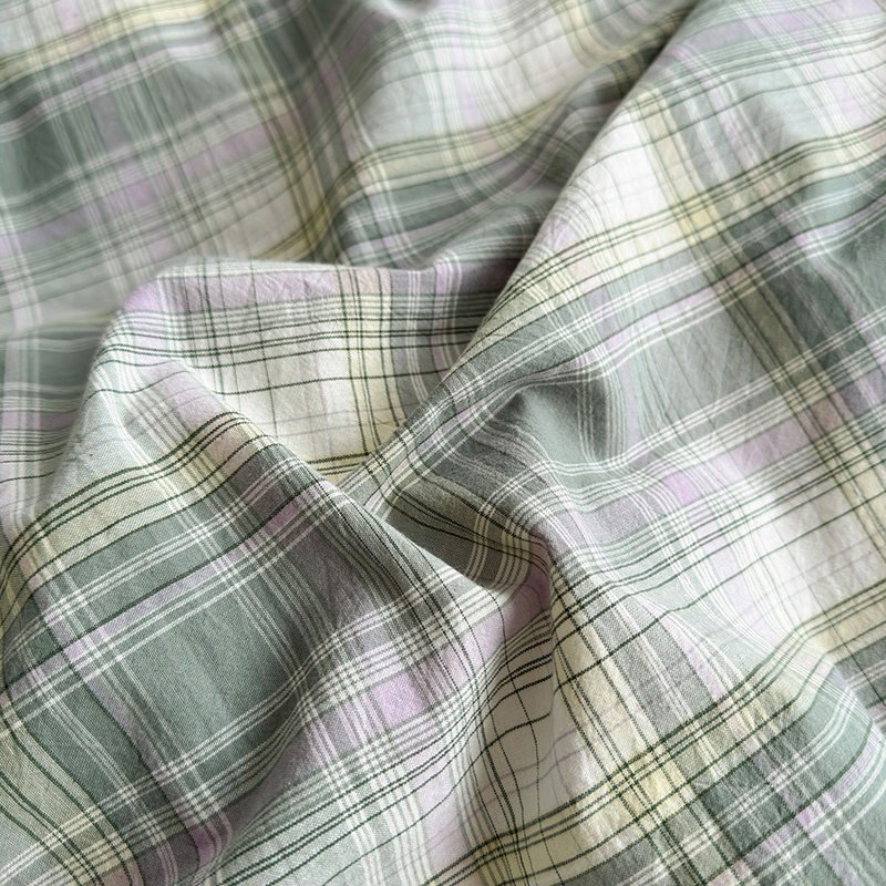 91家纺网 家纺一手货源 找家纺 （总）水洗的故事 2024新款A类无印良品AB版全棉色织水洗棉四件套