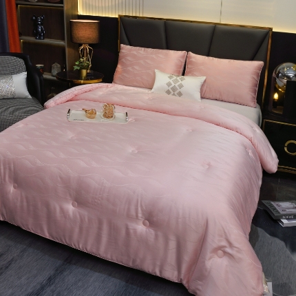 91家纺网 家纺一手货源 找家纺 （总）博尔菲   新款大豆 大提花春秋被冬被