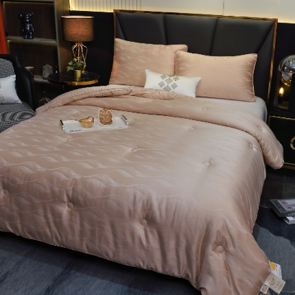 91家纺网 家纺一手货源 找家纺 （总）博尔菲   新款大豆 大提花春秋被冬被