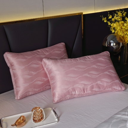 91家纺网 家纺一手货源 找家纺 （总）博尔菲  新款大提花枕芯