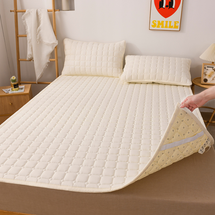 91家纺网 家纺一手货源 找家纺 （总）恋绒家纺 A类原棉抗菌床垫加厚软垫床宿舍褥子单双人学生垫四季可用