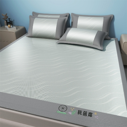 91家纺网 家纺一手货源 找家纺 （总）宜派家纺 2026年夏季新款凉席冰丝席藤席席抗菌席床笠款凉感席,亲肤抗菌席-兰,亲肤抗菌席-咖,亲肤抗菌席-灰,亲肤抗菌席-粉,亲肤抗菌席-紫