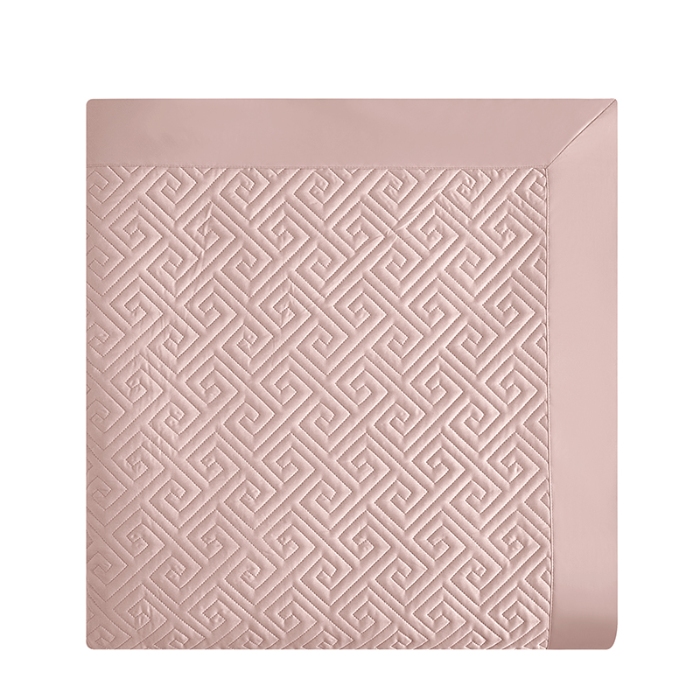 91家纺网 家纺一手货源 找家纺 【2024】50支全棉双面可用床盖三件套可购单件可选直角或者圆角 豆沙