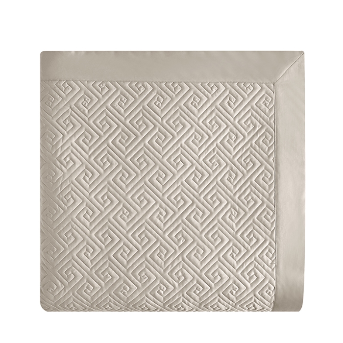 91家纺网 家纺一手货源 找家纺 【2024】50支全棉双面可用床盖三件套可购单件可选直角或者圆角 香槟