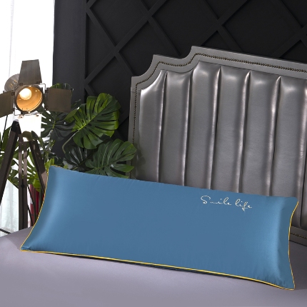 91家纺网 家纺一手货源 找家纺 （汇总）喜相逢家纺 D28-60S全棉绣花轻奢风双人枕套