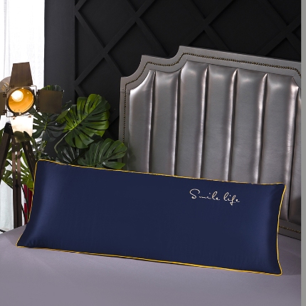 91家纺网 家纺一手货源 找家纺 （汇总）喜相逢家纺 D28-60S全棉绣花轻奢风双人枕套