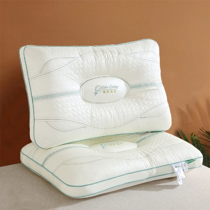 （总）橄榄睡莲枕成人软枕芯舒适助眠单人枕头芯家用枕芯睡莲枕头枕芯 48*74 睡莲枕