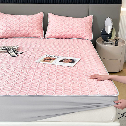 91家纺网 家纺一手货源 找家纺 （总）米帛家纺 2024新款莱赛尔天丝乳胶（1cm）凉席系列