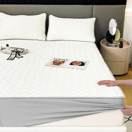 91家纺网 家纺一手货源 找家纺 （总）米帛家纺 2024新款莱赛尔天丝乳胶（1cm）凉席系列