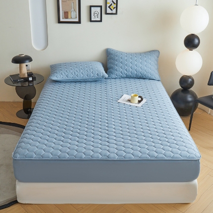 91家纺网 家纺一手货源 找家纺 （总）雅萱 2024新款全棉大豆床笠