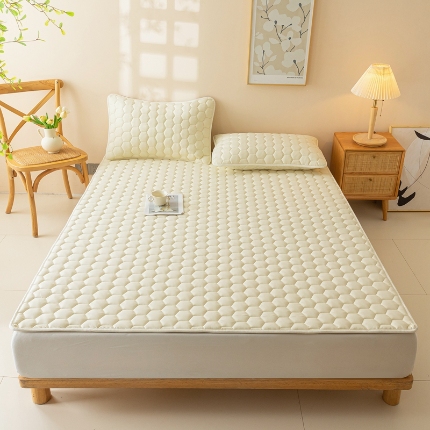 91家纺网 家纺一手货源 找家纺 （总）雅萱 2024新款A类原棉胶质床垫