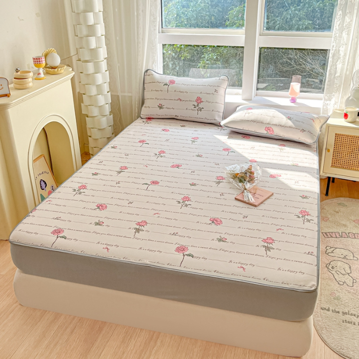 91家纺网 家纺一手货源 找家纺 （总）星座 2025大斜纹复合冰丝凉席床笠款