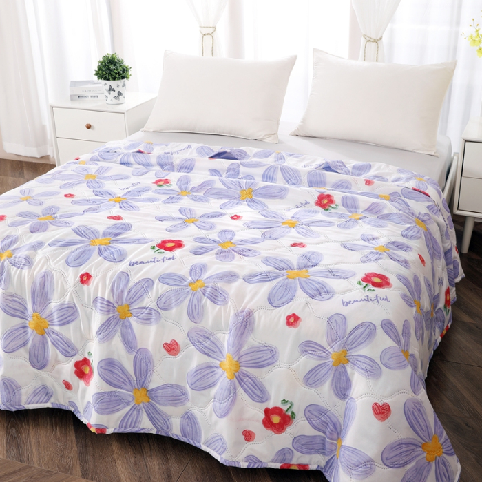 91家纺网 家纺一手货源 找家纺 （总）太阳树家纺 2025钻石绒便宜夏被夏凉被空调被超声波压花礼品直播供应链引流爆款