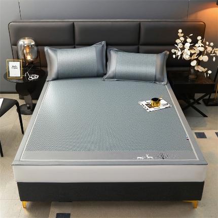 91家纺网 家纺一手货源 找家纺 （总） 恒爱 2024新款冰藤凉席