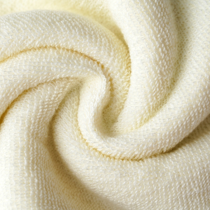 91家纺网 家纺一手货源 找家纺 朴尔家纺-毛巾被 2024新款全棉32股酒店风迷宫格加厚毛巾浴巾组合 毛巾迷宫格奶油白35*75cm