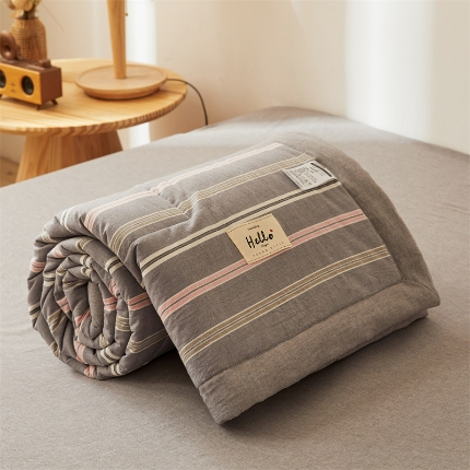 91家纺网 家纺一手货源 找家纺 恋人优选 新款全棉水洗棉夏被薄被子纯棉夏凉被四件套被芯空调被