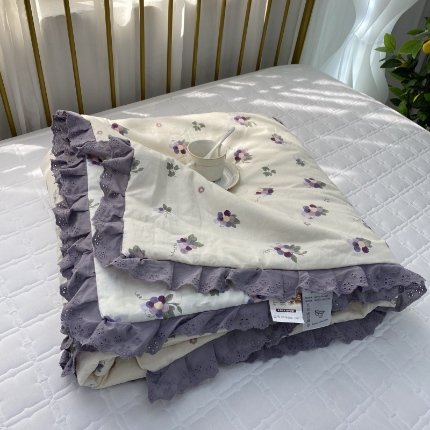 91家纺网 家纺一手货源 找家纺 （总）暖居 2024新款夏季薄被子单件全棉夏被夏凉被空调被可机洗