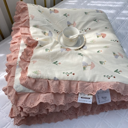 91家纺网 家纺一手货源 找家纺 （总）暖居 2024新款夏季薄被子单件全棉夏被夏凉被空调被可机洗