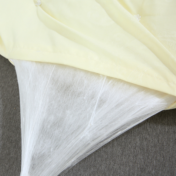 91家纺网 家纺一手货源 找家纺 恒鑫家纺 2025新款全棉提花蚕丝被 黄色