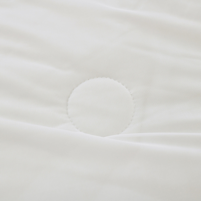 91家纺网 家纺一手货源 找家纺 （总）彩烨 2025纯色凉感丝夏被【北极月光*全网唯一白色】