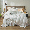 91家纺网 家纺一手货源 找家纺 恒爱家纺 A类60s天丝轻奢夫人系列夏被床盖四件套 轻奢白