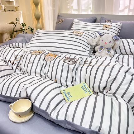 91家纺网 家纺一手货源 找家纺 （总）新23 经年2025年 水洗真丝冰丝天丝四件套直播爆款好伙伴系列