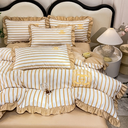 91家纺网 家纺一手货源 找家纺 （总）新21 经年2025年 水洗真丝韩版四件套浅夏系列