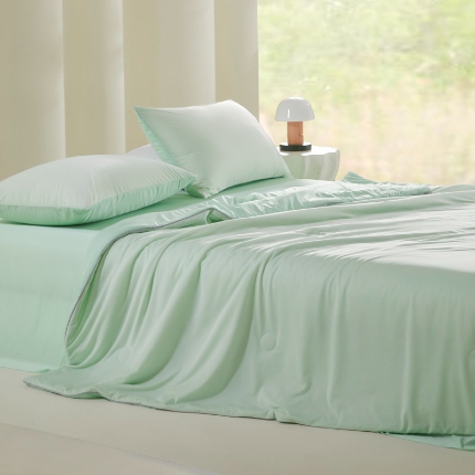 91家纺网 家纺一手货源 找家纺 （总）卡巴伦家纺 2024新款夏被-凉感丝夏被