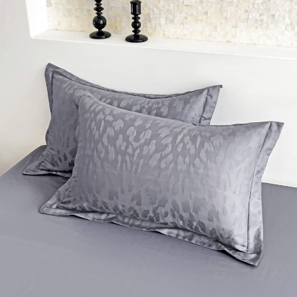 91家纺网 家纺一手货源 找家纺 （总）2025品乐100支长绒棉高档全棉提花枕套一对装