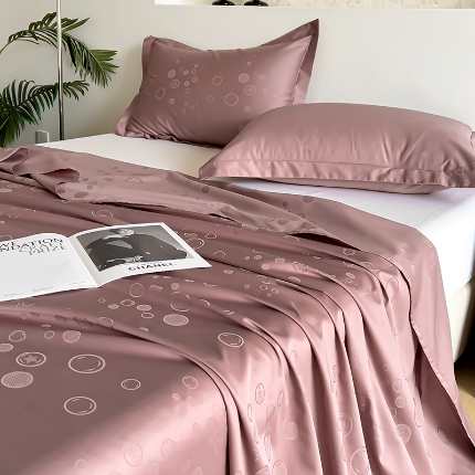 91家纺网 家纺一手货源 找家纺 （总）2025品乐100支长绒棉提花纯色床单