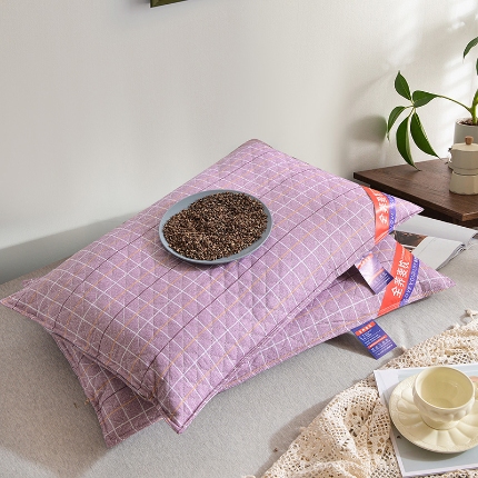 91家纺网 家纺一手货源 找家纺 （总）兴丝露枕芯 全荞麦枕芯48x74cm 水洗棉荞麦壳枕芯 全荞麦枕 全棉荞麦枕 常规成人枕 头 保健护颈枕  夏凉枕头