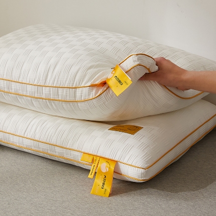 91家纺网 家纺一手货源 找家纺 （总）乐可 2024新款A类华夫格大豆舒柔枕 枕头枕芯