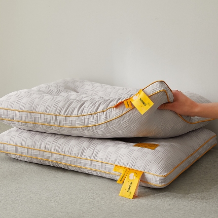 91家纺网 家纺一手货源 找家纺 （总）乐可 2024新款A类华夫格大豆舒柔枕 枕头枕芯