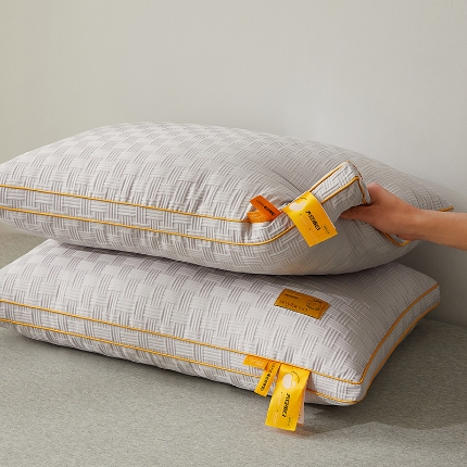 91家纺网 家纺一手货源 找家纺 （总）乐可 2024新款A类华夫格大豆舒柔枕 枕头枕芯