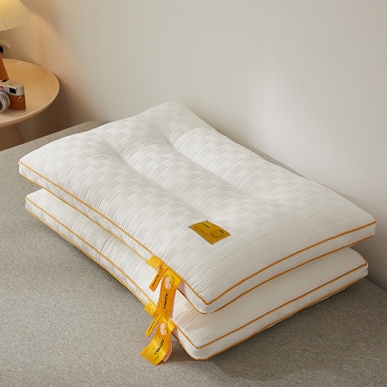 91家纺网 家纺一手货源 找家纺 （总）乐可 2024新款A类华夫格大豆舒柔枕 枕头枕芯