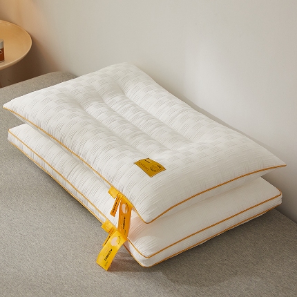 91家纺网 家纺一手货源 找家纺 （总）乐可 2024新款A类华夫格大豆舒柔枕 枕头枕芯