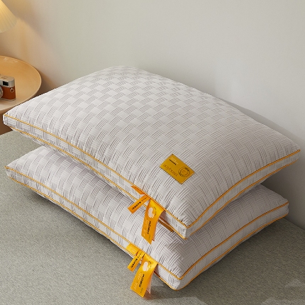 91家纺网 家纺一手货源 找家纺 （总）乐可 2024新款A类华夫格大豆舒柔枕 枕头枕芯