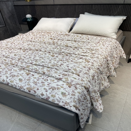 91家纺网 家纺一手货源 找家纺 （总）博尔菲 2025新款凉感丝夏被 云感·凉绵绵空调被