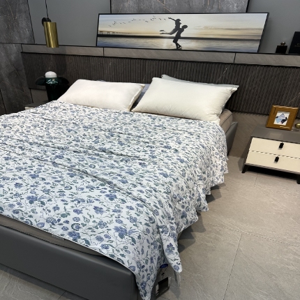 91家纺网 家纺一手货源 找家纺 （总）博尔菲 2025新款凉感丝夏被 云感·凉绵绵空调被