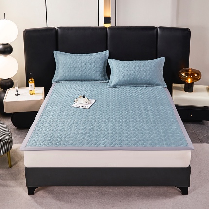 91家纺网 家纺一手货源 找家纺 （总）桂雅居 2024新款高分子超速冷感软席三件套（大客户微信私聊） 