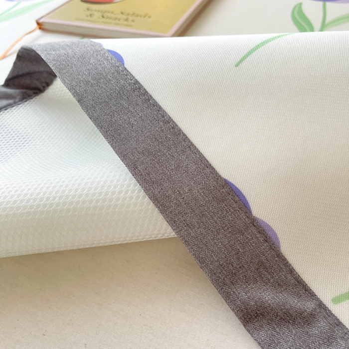 91家纺网 家纺一手货源 找家纺 九花鹿 2024新款A类碳光冰丝凉席三件套四件套紫色小花