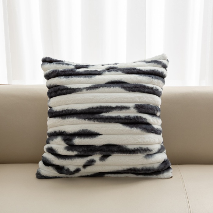 91家纺网 家纺一手货源 找家纺 （总）外贸出口单面仿兔毛绒抱枕