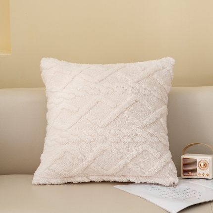 91家纺网 家纺一手货源 找家纺 2025年出口亚马逊电商爆款塔芙绒抱枕靠垫