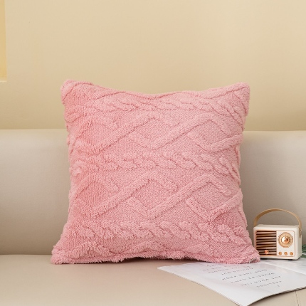 91家纺网 家纺一手货源 找家纺 2025年出口亚马逊电商爆款塔芙绒抱枕靠垫