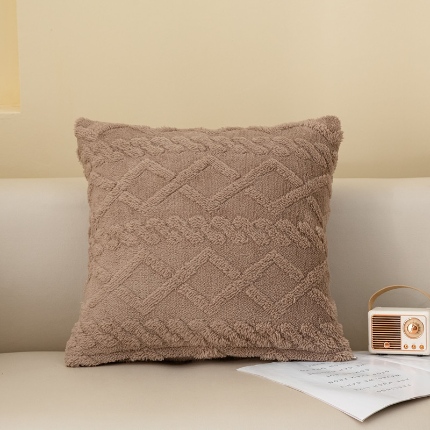 91家纺网 家纺一手货源 找家纺 2025年出口亚马逊电商爆款塔芙绒抱枕靠垫