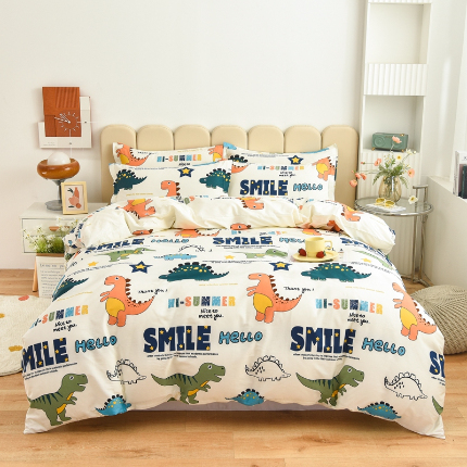 91家纺网 家纺一手货源 找家纺 （总）名优家纺 2024新款13070套件系列 全棉印花四件套